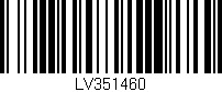 Código de barras (EAN, GTIN, SKU, ISBN): 'LV351460'