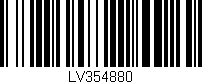 Código de barras (EAN, GTIN, SKU, ISBN): 'LV354880'