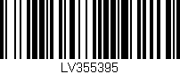 Código de barras (EAN, GTIN, SKU, ISBN): 'LV355395'
