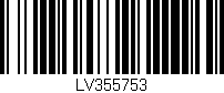 Código de barras (EAN, GTIN, SKU, ISBN): 'LV355753'