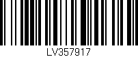 Código de barras (EAN, GTIN, SKU, ISBN): 'LV357917'