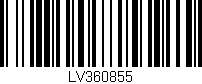 Código de barras (EAN, GTIN, SKU, ISBN): 'LV360855'