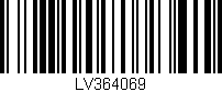 Código de barras (EAN, GTIN, SKU, ISBN): 'LV364069'