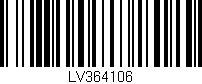 Código de barras (EAN, GTIN, SKU, ISBN): 'LV364106'