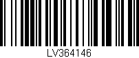 Código de barras (EAN, GTIN, SKU, ISBN): 'LV364146'