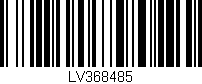 Código de barras (EAN, GTIN, SKU, ISBN): 'LV368485'