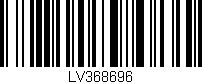 Código de barras (EAN, GTIN, SKU, ISBN): 'LV368696'