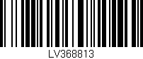 Código de barras (EAN, GTIN, SKU, ISBN): 'LV368813'