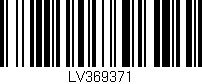 Código de barras (EAN, GTIN, SKU, ISBN): 'LV369371'