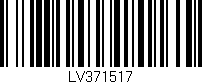 Código de barras (EAN, GTIN, SKU, ISBN): 'LV371517'