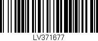 Código de barras (EAN, GTIN, SKU, ISBN): 'LV371677'