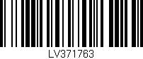 Código de barras (EAN, GTIN, SKU, ISBN): 'LV371763'