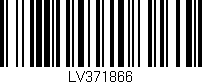 Código de barras (EAN, GTIN, SKU, ISBN): 'LV371866'