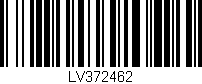 Código de barras (EAN, GTIN, SKU, ISBN): 'LV372462'