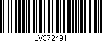 Código de barras (EAN, GTIN, SKU, ISBN): 'LV372491'