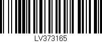 Código de barras (EAN, GTIN, SKU, ISBN): 'LV373165'