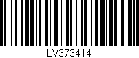 Código de barras (EAN, GTIN, SKU, ISBN): 'LV373414'