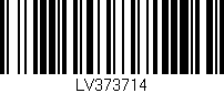 Código de barras (EAN, GTIN, SKU, ISBN): 'LV373714'