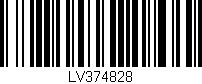 Código de barras (EAN, GTIN, SKU, ISBN): 'LV374828'