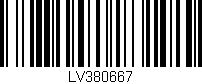 Código de barras (EAN, GTIN, SKU, ISBN): 'LV380667'