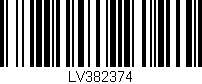 Código de barras (EAN, GTIN, SKU, ISBN): 'LV382374'