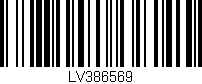 Código de barras (EAN, GTIN, SKU, ISBN): 'LV386569'