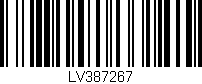 Código de barras (EAN, GTIN, SKU, ISBN): 'LV387267'
