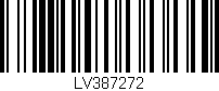 Código de barras (EAN, GTIN, SKU, ISBN): 'LV387272'
