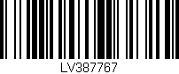 Código de barras (EAN, GTIN, SKU, ISBN): 'LV387767'