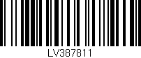 Código de barras (EAN, GTIN, SKU, ISBN): 'LV387811'