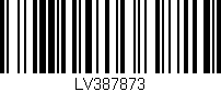 Código de barras (EAN, GTIN, SKU, ISBN): 'LV387873'