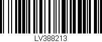 Código de barras (EAN, GTIN, SKU, ISBN): 'LV388213'
