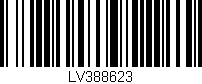 Código de barras (EAN, GTIN, SKU, ISBN): 'LV388623'