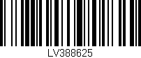 Código de barras (EAN, GTIN, SKU, ISBN): 'LV388625'