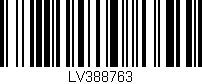 Código de barras (EAN, GTIN, SKU, ISBN): 'LV388763'
