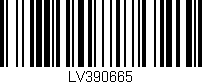 Código de barras (EAN, GTIN, SKU, ISBN): 'LV390665'