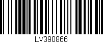 Código de barras (EAN, GTIN, SKU, ISBN): 'LV390866'