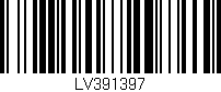 Código de barras (EAN, GTIN, SKU, ISBN): 'LV391397'