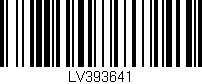 Código de barras (EAN, GTIN, SKU, ISBN): 'LV393641'