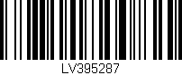 Código de barras (EAN, GTIN, SKU, ISBN): 'LV395287'