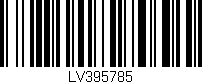 Código de barras (EAN, GTIN, SKU, ISBN): 'LV395785'