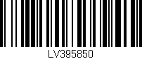 Código de barras (EAN, GTIN, SKU, ISBN): 'LV395850'