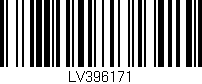 Código de barras (EAN, GTIN, SKU, ISBN): 'LV396171'