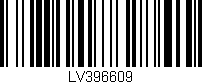 Código de barras (EAN, GTIN, SKU, ISBN): 'LV396609'