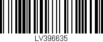 Código de barras (EAN, GTIN, SKU, ISBN): 'LV396635'