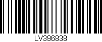 Código de barras (EAN, GTIN, SKU, ISBN): 'LV396838'