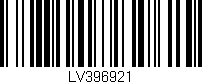 Código de barras (EAN, GTIN, SKU, ISBN): 'LV396921'