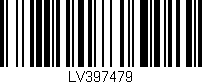 Código de barras (EAN, GTIN, SKU, ISBN): 'LV397479'