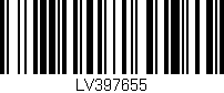 Código de barras (EAN, GTIN, SKU, ISBN): 'LV397655'