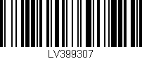 Código de barras (EAN, GTIN, SKU, ISBN): 'LV399307'